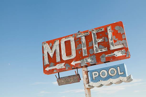 Vintage Motel Pool sign