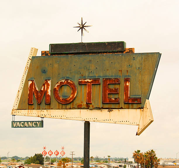 Vintage Motel Vacancy sign